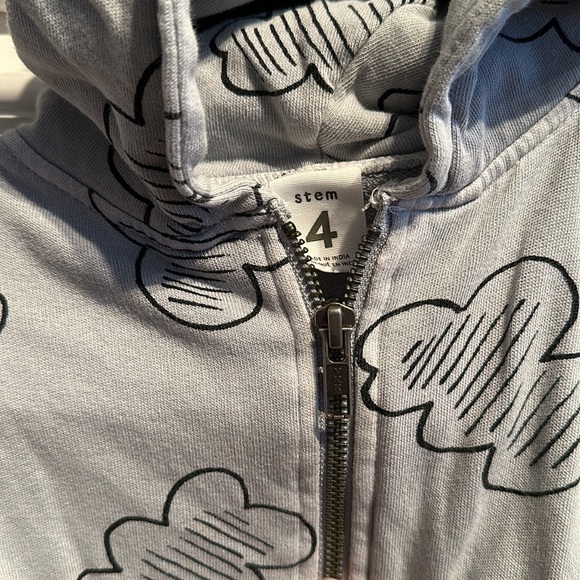 Stem - girls cropped zip up - Picture 2 of 3